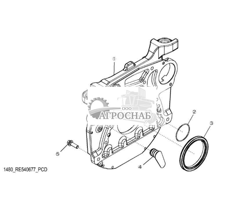 1480 Корпус маховика (128114 